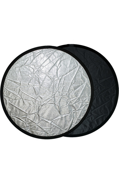 Generic Blenda rotunda 2in1 silver-black 110cm