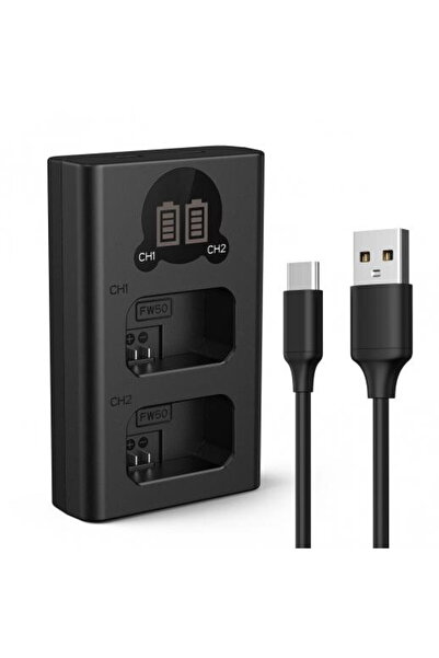 Other Incarcator Dublu Baterii K&F Concept NP-FW50 Battery Charger