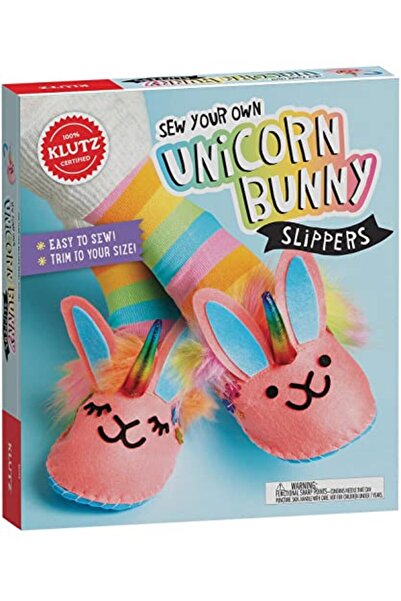 Scholastic Us Sew Your Own Unicorn Bunny Slippers
