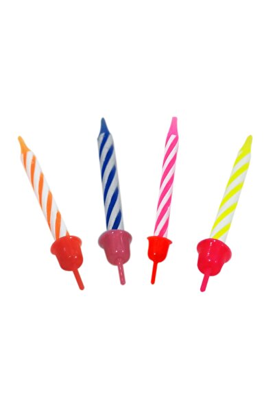 MFM Colorful Cake Candles 20 Pieces
