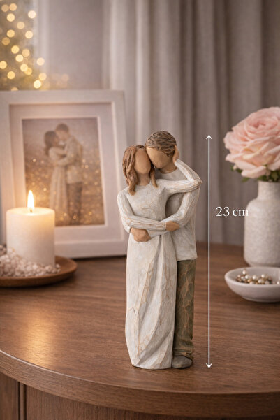 Willow Tree El Ele Sarılan Çift Biblo Together Beraber Temalı 23 cm 1 Adet De...