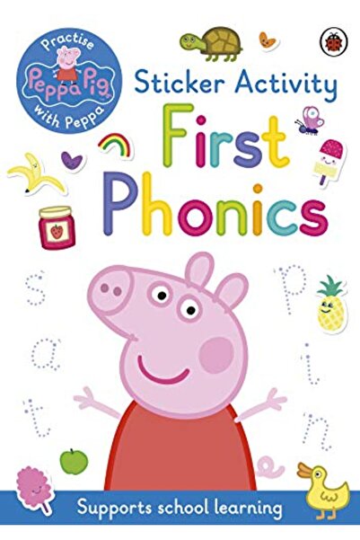 ladybird بيبا بيج: الصوتيات الأولى: كتاب أنشطة الملصقات