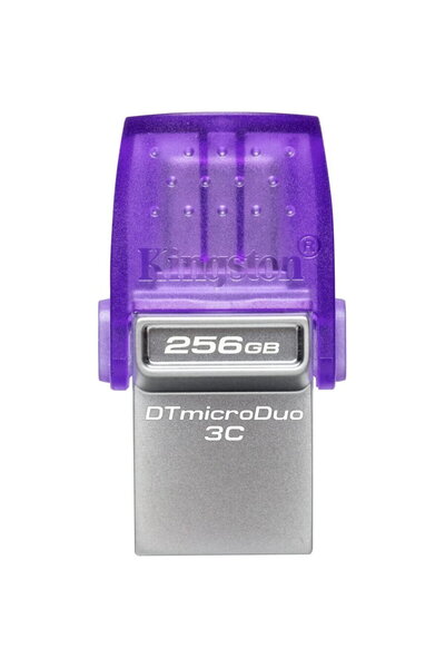 Kingston 256GB DataTraveler microDuo 3C 200MB/s dual USB-A + USB-C