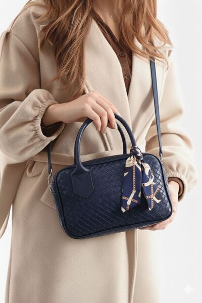 Madame Örme Desenli El ve Çapraz Kadın Çanta G:24 U:18