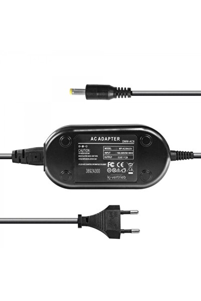 Generic AC adapter replace DMW-AC8 + DMW-DCC6 pentru Panasonic Lumix DMC-FZ