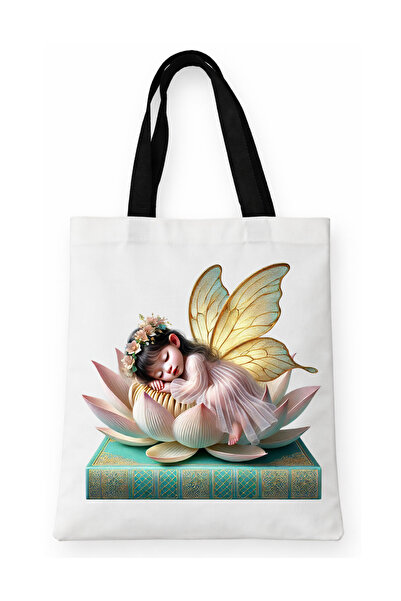 OEM Bag Tote Bag 40x36 cm – Sleeping Fairy with Lotus Flower