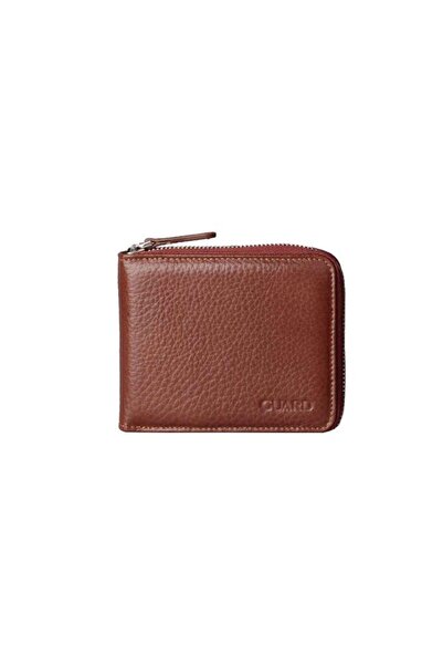GUARD Taba Genuine Leather Full Zipper Horizontal Model Mini Wallet // Grd260...