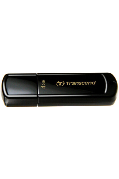 Transcend Memorie USB JetFlash 350, 4 GB, USB 2.0, negru