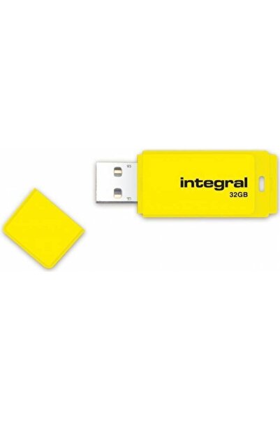 İntegral USB Flash Drive NEON 32GB USB 2.0 - Yellow