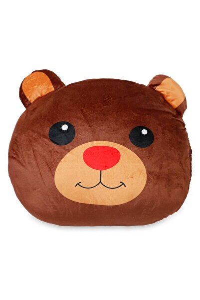 Halley Oyuncak وسادة ناعمة مقاس 35 سم على شكل باندا وبري ألعاب - ستاندرد ستاندرد