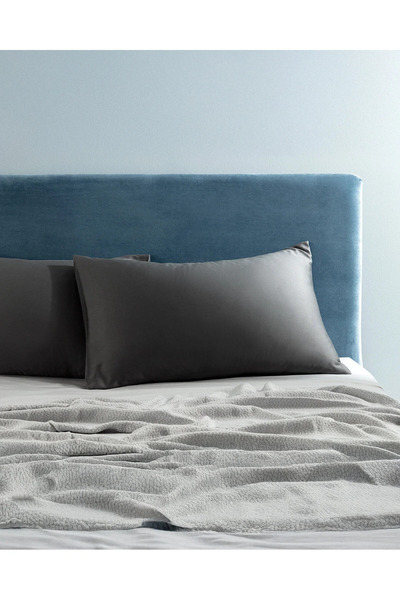 Madame Coco Ciel 100% Cotton Satin 2-Pack Pillowcase