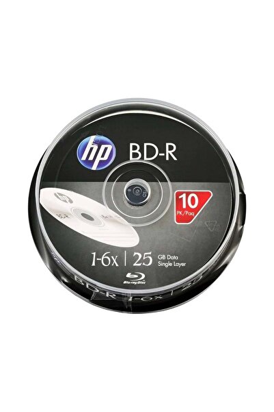 HP Blu-Ray BD-R 6X 25GB 10Lu Cake Box - BRE00071-3