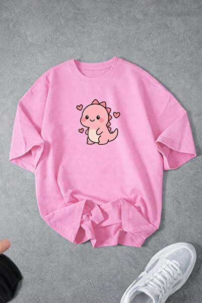 Revasser Women's Colorful Collar Ribbon Special Design Crew Neck Combed Cotto...