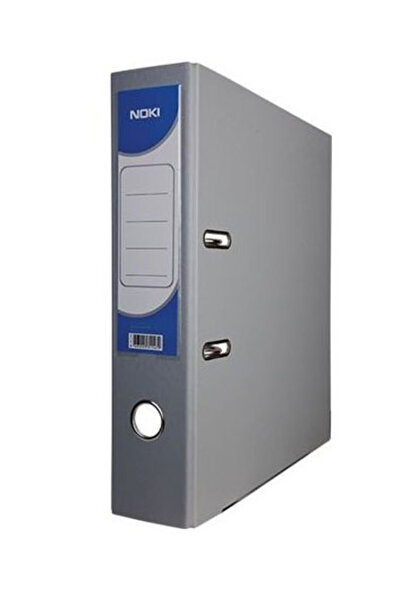 Noki Laminated Lever Arch File 7.5cm Grey