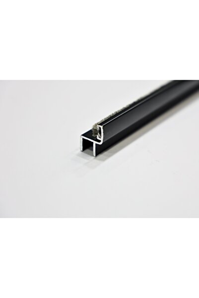 Yerli Alüminyum Cam Balkon GRİ MAT (7016) Küçük H Ve Fitili 8mm (150-199CM-1 ...