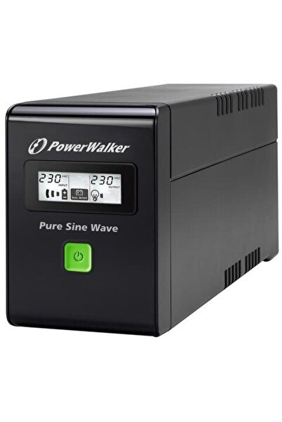 Other UPS Power Walker Line-Interactive 600VA 2x SCHUKO, PURE SINE, RJ11/RJ45...