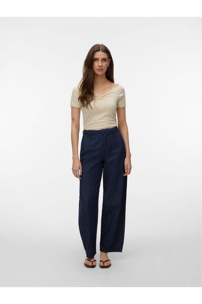Vero Moda Hose VMZELDA Hohe Taille Hose