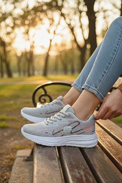 enoch حذاء نسائي أسود خفيف للجري والمشي مريح حذاء رياضي