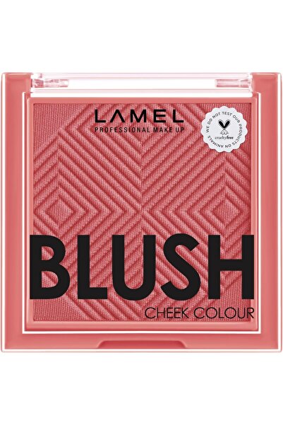 LAMEL Blush Cheek Plum Color Mini - Blendable Purple Blush Powder