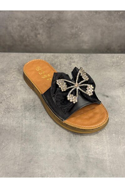 Guja KHAKI LEATHER SLIPPERS