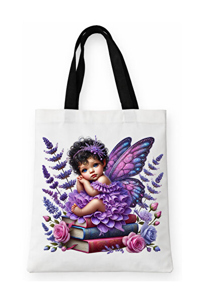 OEM Bag Tote Bag 40x36 cm – Lavender Flower Fairy