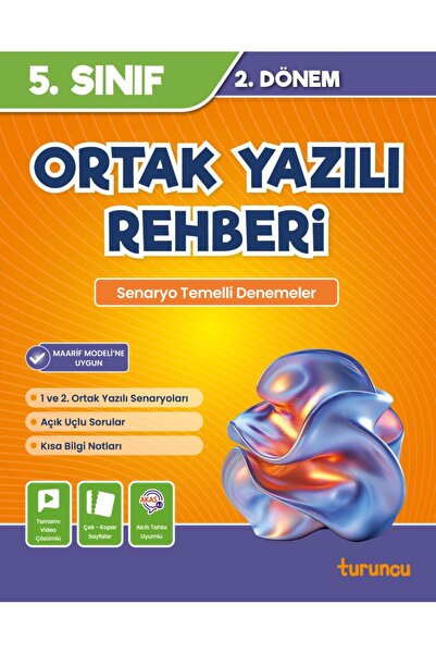 Tudem Yayınları 5. Sınıf 2. Dönem Ortak Yazılı Rehberi