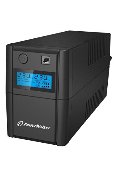 Other Power Walker UPS LINE-INTERACTIVE 650VA, 2X SCHUKO, RJ11 IN/OUT, USB, LCD