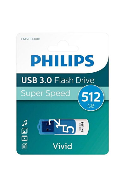 Philips FM51FD001B/00 USB 3.0 512GB Vivid Edition Spring Blue