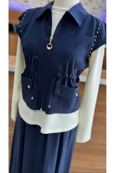 Esinti Etekli Üçlü Takım