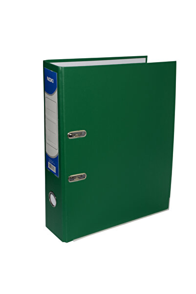 Noki Laminated Lever Arch File 7.5cm Green