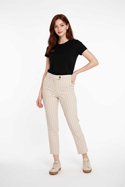 Batik Pantaloni Yan cu buzunare pentru femei BAT.45043