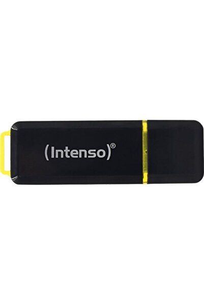 Intenso High Speed Line 64GB, USB flash drive (black / yellow, USB 3.2)