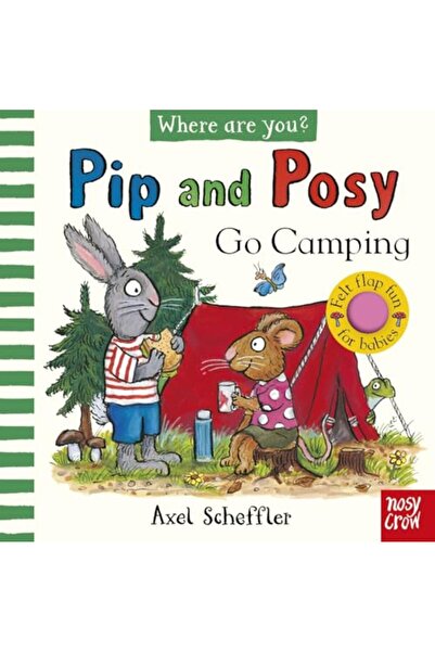 Nosy Crow بيب وبوزي، أين أنتما؟ اذهبا للتخييم (كتاب ذو صفحات من اللباد)