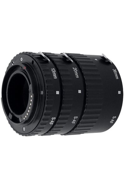 Meike Tuburi de extensie macro MK-S-AF1-B cu Auto focus pentru montura Sony/M...