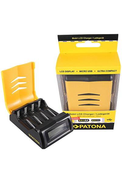 Patona Incarcator pentru baterii AAA cu LCD - 1992