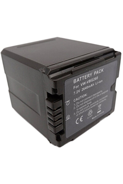 Generic Acumulator VW-VBG260 VBG130 2640mAh replace Panasonic