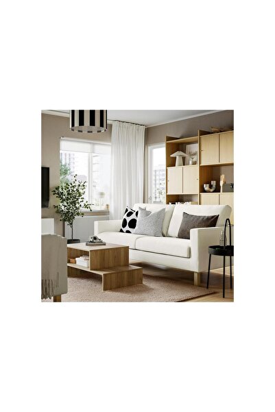 IKEA 3'lü kanepe , blekinge beyaz, ahşap