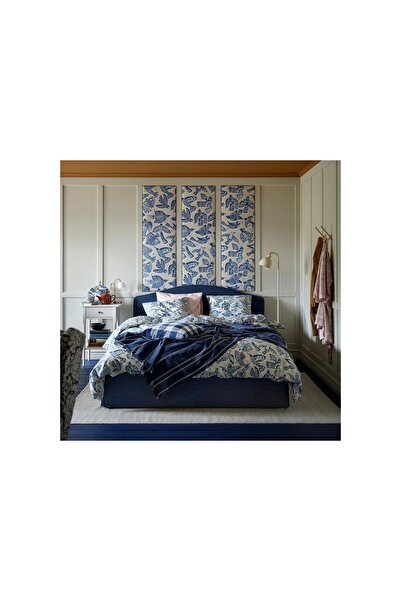 IKEA Double Duvet Cover Sets, Light Grey-Blue, 240X220/50X60 cm