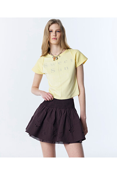 Twist SLOGAN BASKILI TİŞÖRT