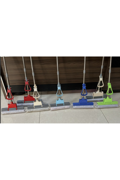 OEM PVA Sponge Mop 33 cm – Self-Wringing System, Efficient Cleaning by Pushin...