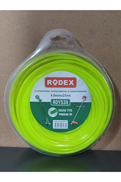 KAYRA LEATHER CRAFT KLC Motorlu Tırpan Tırpan Misinası Yuvarlak Misina 4 mm 3...