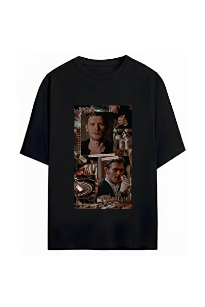 SVART WEAR تي شيرت The Originals - Klaus Mikaelson مطبوع للجنسين مقاس كبير