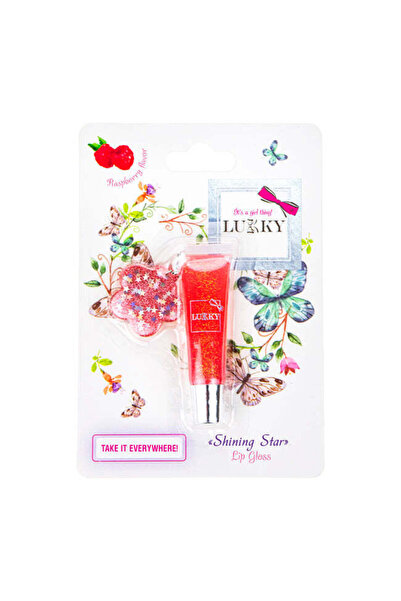 Lukky Gloss for Lips with Glitter Coral Lkyt 18883/84/85-T 18885