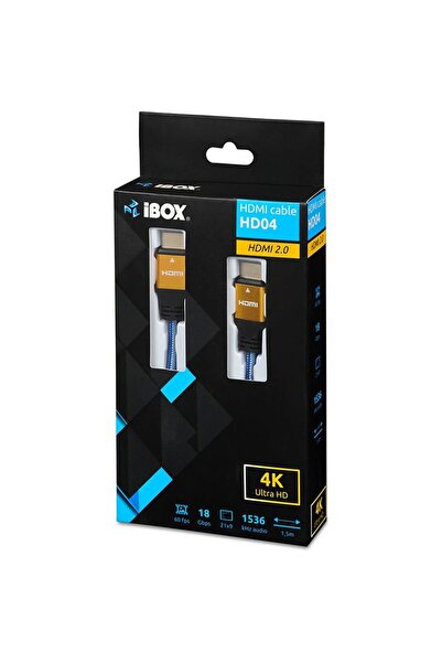İbox Cablu I-BOX HDMI 2.0, 4K, UltraHD 1,5m v2.0