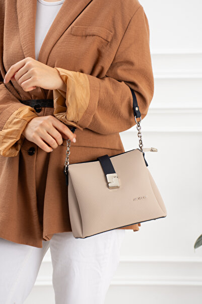 Just Polo Original 4-Compartment Double Strap Women's Bag Shoulder Bag Medium...