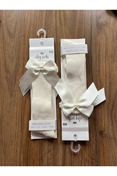 hakkoymaz Girls' Knee High Socks – with Bow