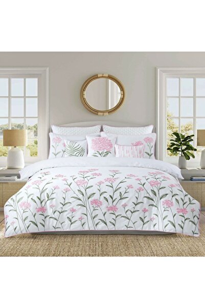 Orange Bed & Bath Fleur | 100% Cotton Double Duvet Set, 11 Pieces