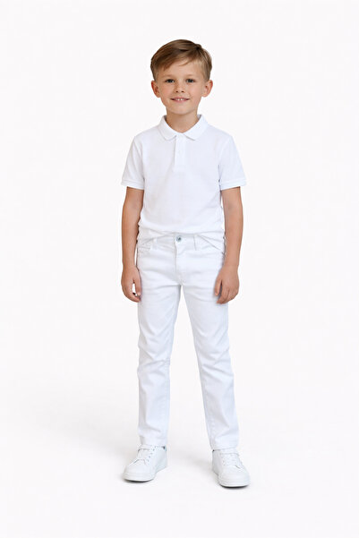 Nacar Erkek Çocuk Beli İçten Ayarlamalı Keten Pantolon 23 Nisan 29 Ekim 10 Ka...