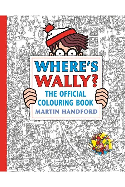 Walker & Co Where's Wally? The Official Colouring Book: Screen-free colouring...