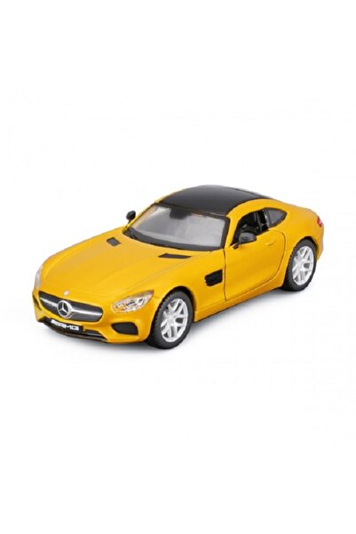BBURAGO Macheta auto Mercedes&minus;Amg Gt, galben, 1:32